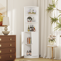 67" Tall Corner Cabinet with 2 Doors and Adjustable Shelves